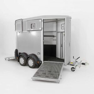 Ifor Williams Pferdeanhänger HB403-1,5er-silber-Neu