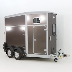 Ifor Williams Pferdeanhänger HB506-Sattelkammer-anthrazit-Neu