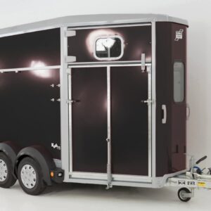 Ifor Williams Pferdeanhänger HB511-schwarz-Frontausstieg-Neu