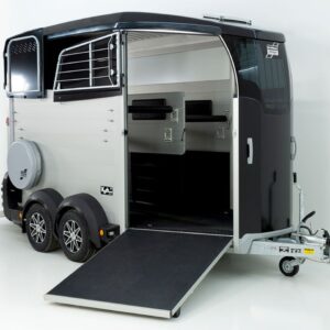 Ifor Williams Pferdeanhänger HBX 506-Frontausstieg-neues Modell-schwarz-Neu