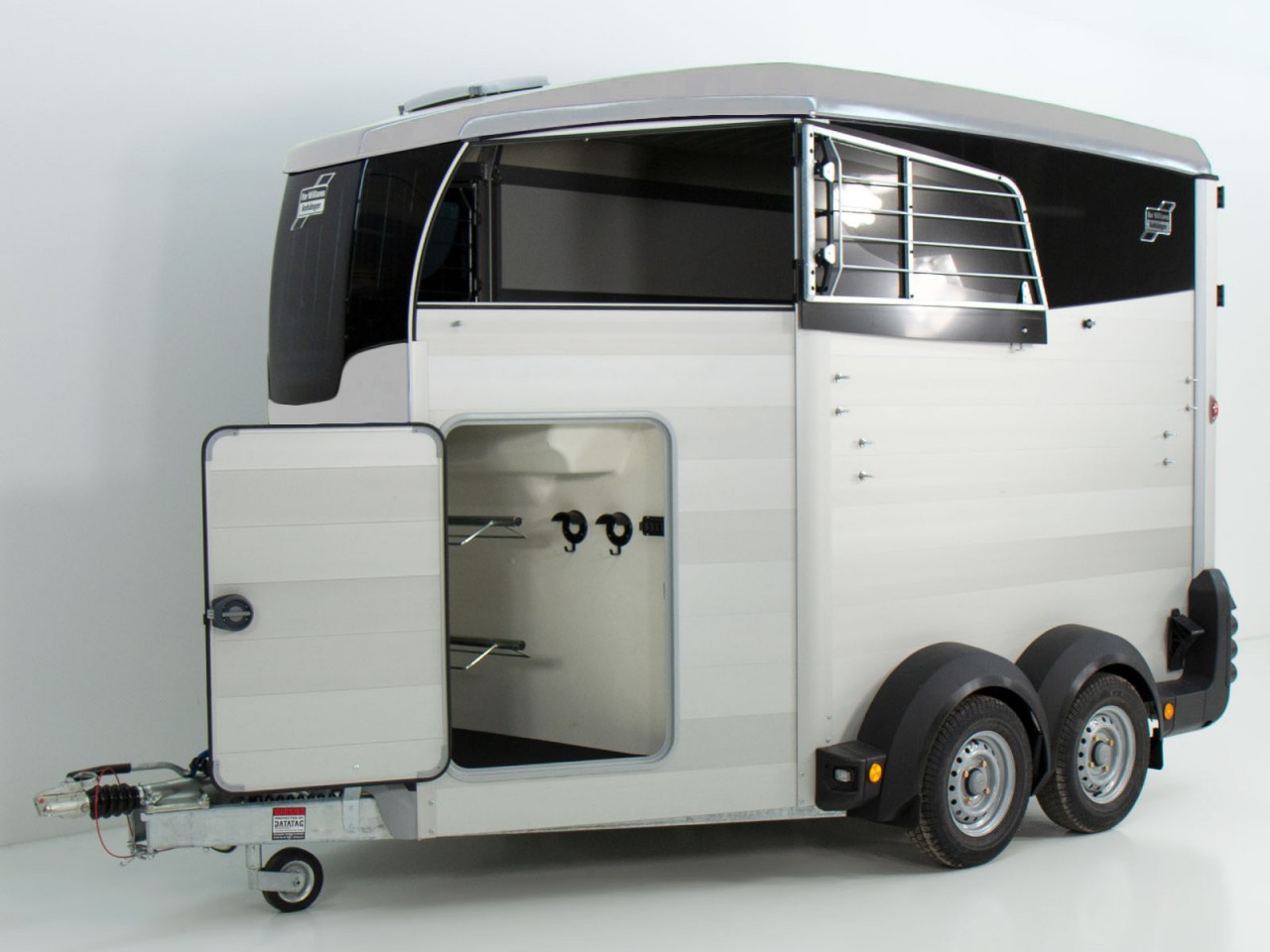Ifor Williams Pferdeanhänger HBX 506-Sattelkammer-neues Modell-silber-Neu – Bild 5