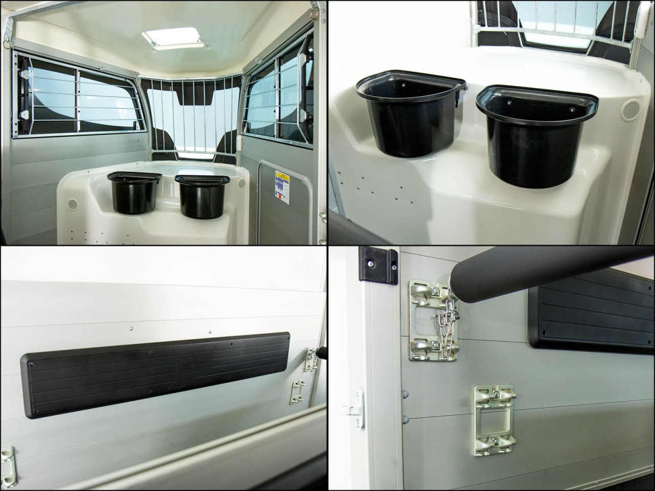 Ifor Williams Pferdeanhänger HBX 506-Sattelkammer-neues Modell-schwarz-Neu – Bild 11