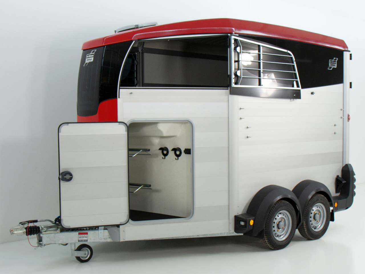 Ifor Williams Pferdeanhänger HBX 511-Sattelkammer-neues Modell-rot-Neu – Bild 5