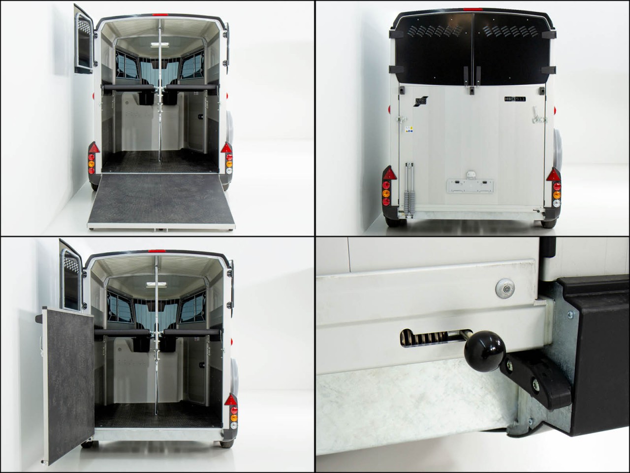 Ifor Williams Pferdeanhänger HBX 511-Sattelkammer-neues Modell-rot-Neu – Bild 10