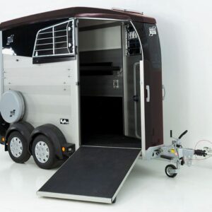 Ifor Williams Pferdeanhänger HBX 403-Frontausstieg-neues Modell-schwarz-Neu