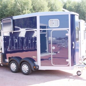 Ifor Williams Pferdeanhänger HB511-Sattelkammer-blau--Neu