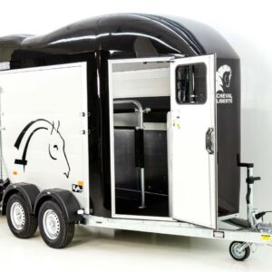 Cheval Liberte Pferdeanhänger GOLD Origins, Sattelkammer, schwarz-Neu
