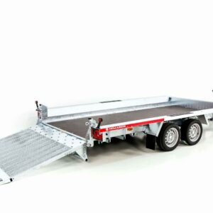 Temared Baumaschinenanhänger Builder 183x400cm 3,5t-Rampe-Neu