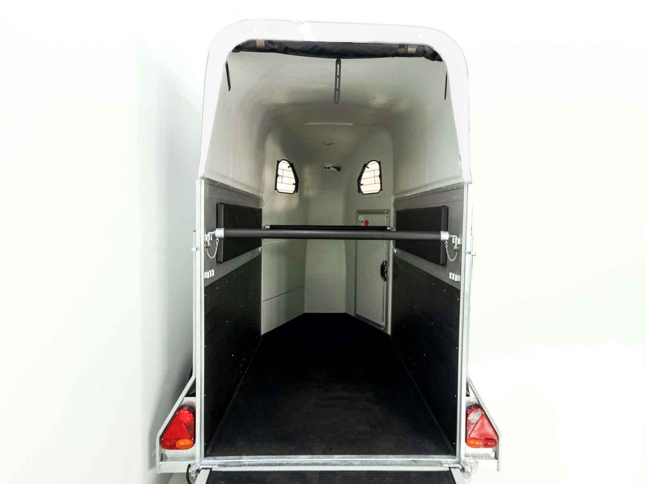 Cheval Liberte Pferdeanhänger GOLD One 1,5er, Pullman-Fahrwerk, weiß-Neu – Bild 4