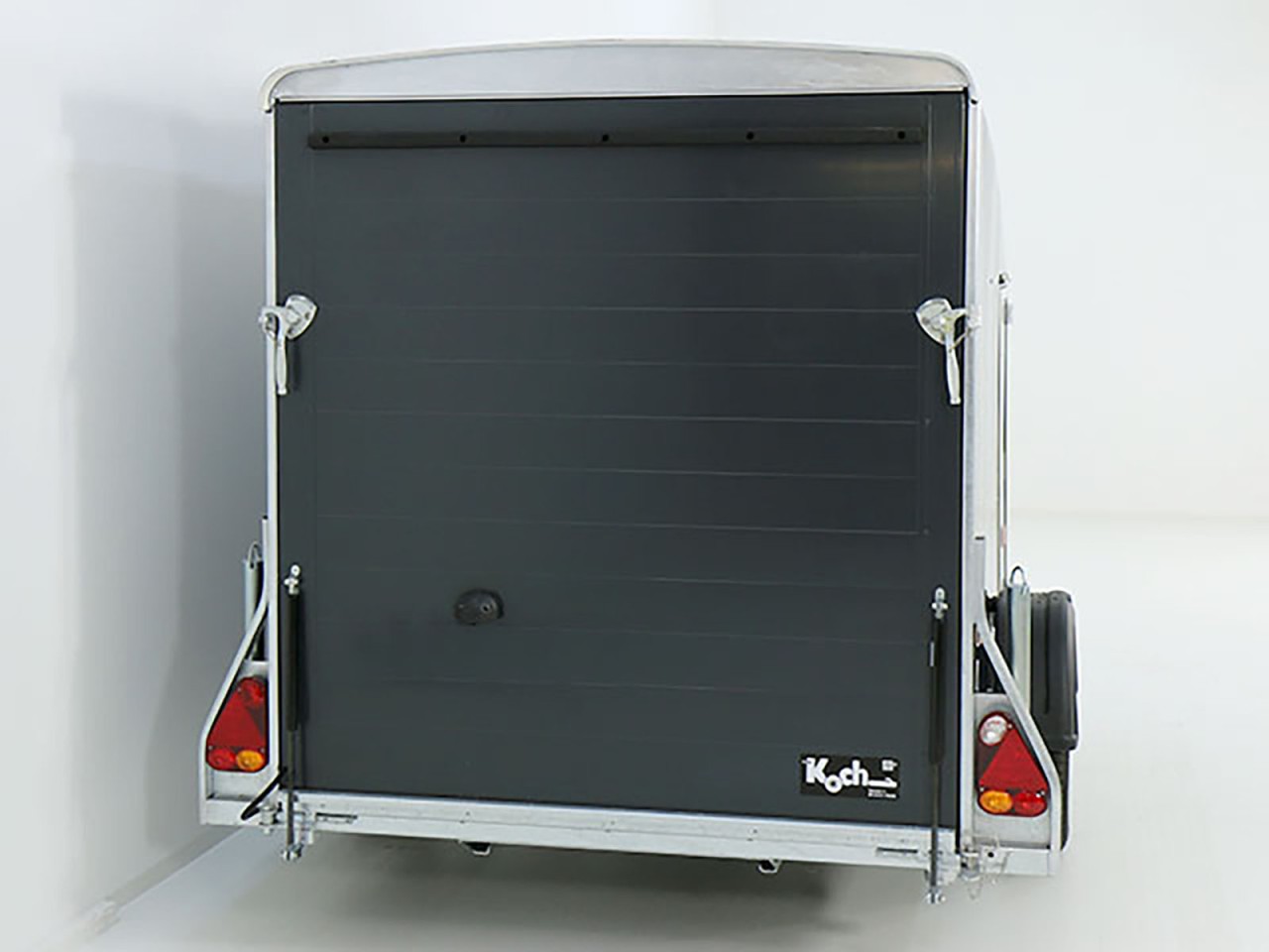Debon Kofferanhänger Cargo 1300 Vollpoly 150x290cm H:160cm, Tür-Neu – Bild 5
