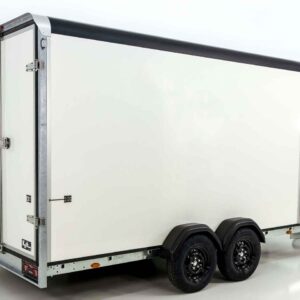 Henra Kofferanhänger Black Xpert 183x365cm H:220 3,5t-Tür-Neu