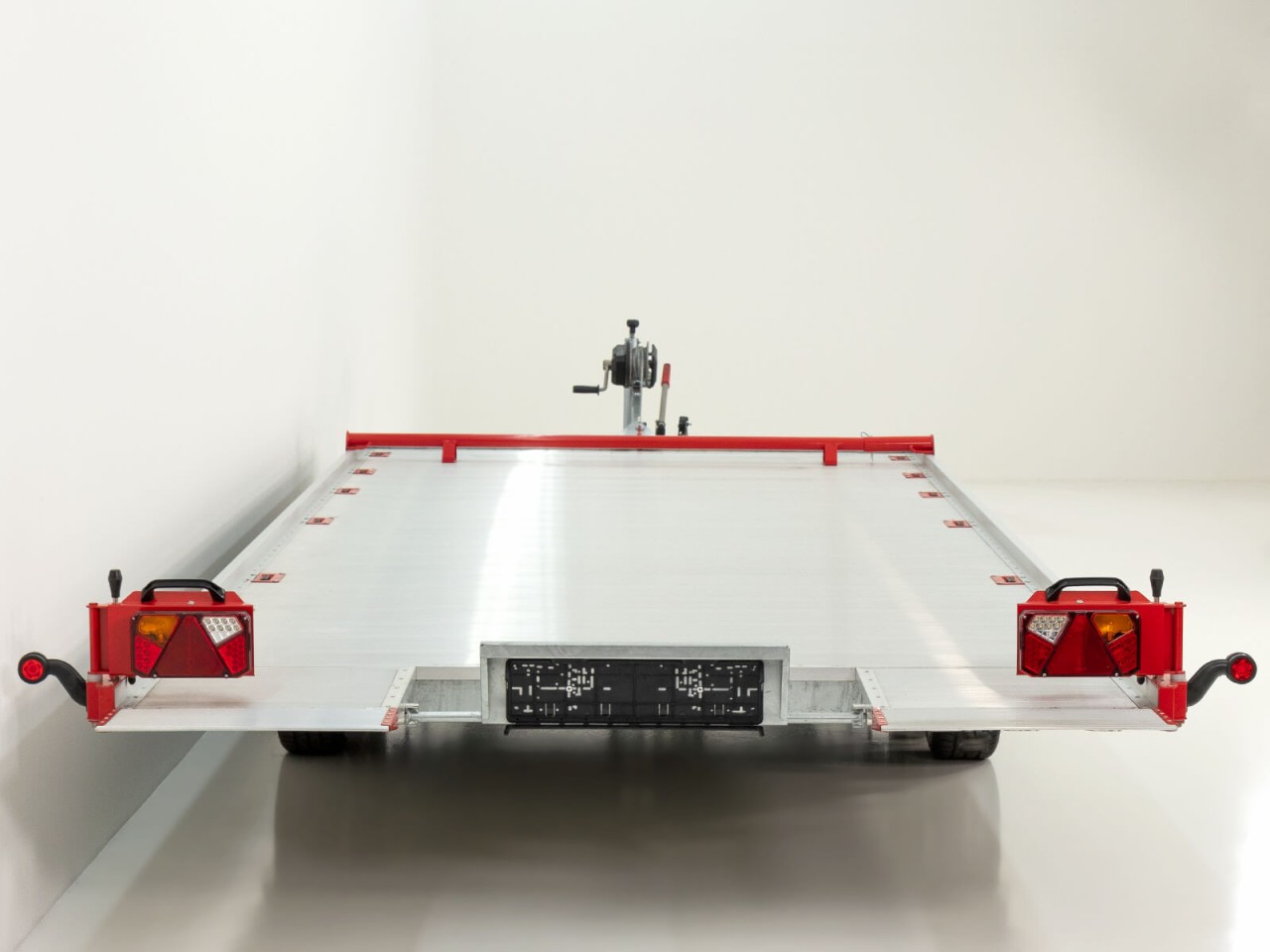 Vezeko Autotrailer Race Master Alu 209x550cm Tridem 3,5t-E-Winde-Neu – Bild 7