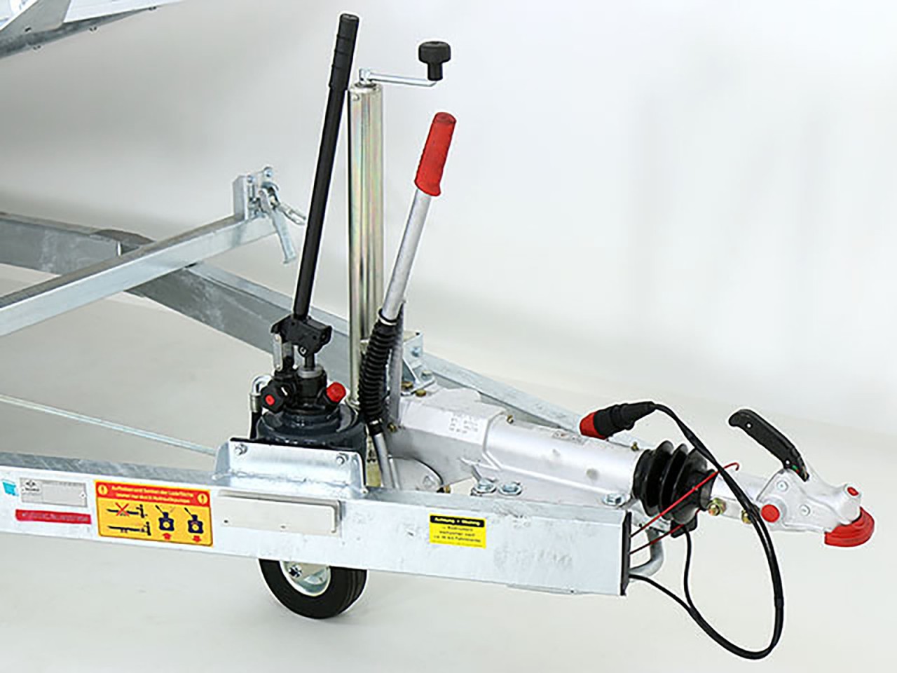 Vezeko Autotrailer Race Master Alu 209x550cm Tridem 3,5t-E-Winde-Neu – Bild 9