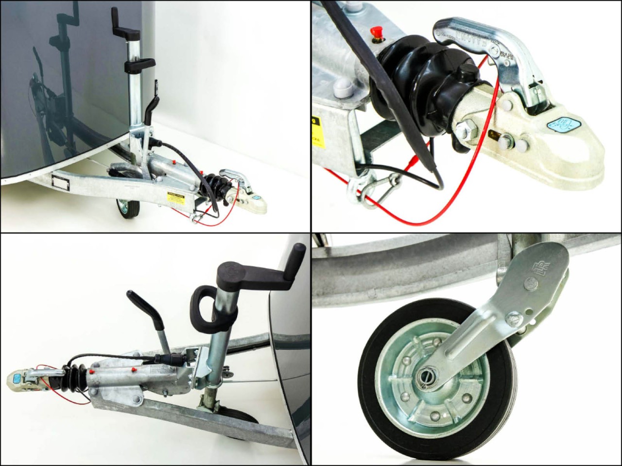 Debon Kofferanhänger Roadster C700 179×378 Höhe:201cm 2,6t, Alu, Polybug, Tür, grau-Neu – Bild 15