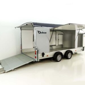 Debon Kofferanhänger Roadster C1000 200x500x200cm 3,5t grau-Neu