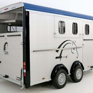 Cheval Liberte Pferdeanhänger Maxi 4, 4 Pferde, Pullman-Fahrwerk, 100km/h, blau-Neu