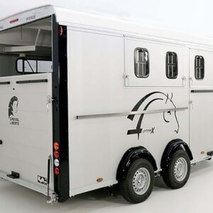 Cheval Liberte Pferdeanhänger Maxi 4, 4 Pferde, Pullman-Fahrwerk, 100km/h, weiß-Neu
