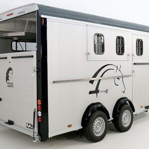 Cheval Liberte Pferdeanhänger Maxi 4, 4 Pferde, Pullman-Fahrwerk, 100km/h, grau-Neu