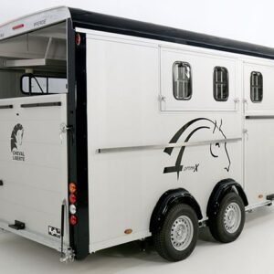 Cheval Liberte Pferdeanhänger Maxi 4, 4 Pferde, Pullman-Fahrwerk, 100km/h, schwarz-Neu