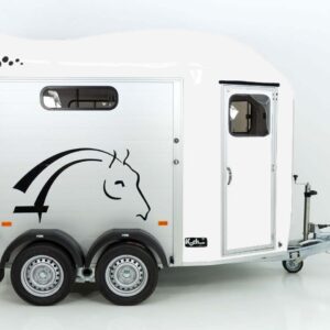 Cheval Liberte Pferdeanhänger GOLD 3, Premium, Pullman 2, Sattelkammer, weiß-Neu