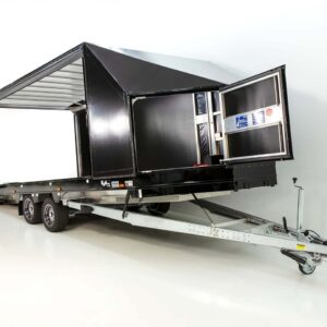 Moetefindt Autotransportanhänger Plane FTP235 235x550cm 3,5t Höhe:180cm-schwarze Felgen-Neu