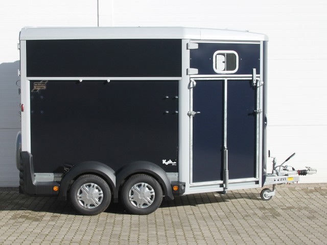 Ifor Williams Pferdeanhänger HB511-Heckklappen-Türkombination-schwarz-Neu – Bild 5